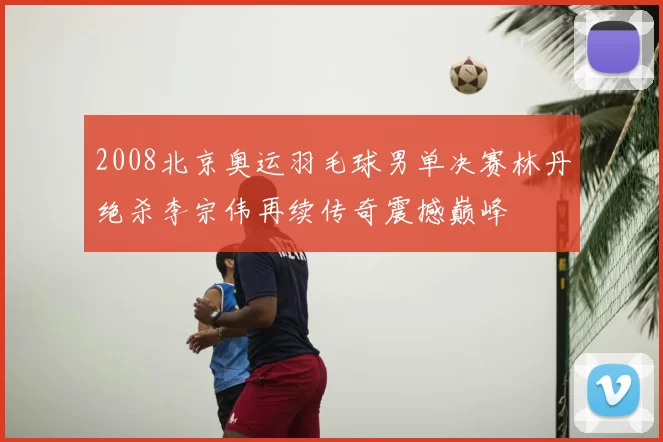 2008北京奥运羽毛球男单决赛林丹绝杀李宗伟再续传奇震撼巅峰
